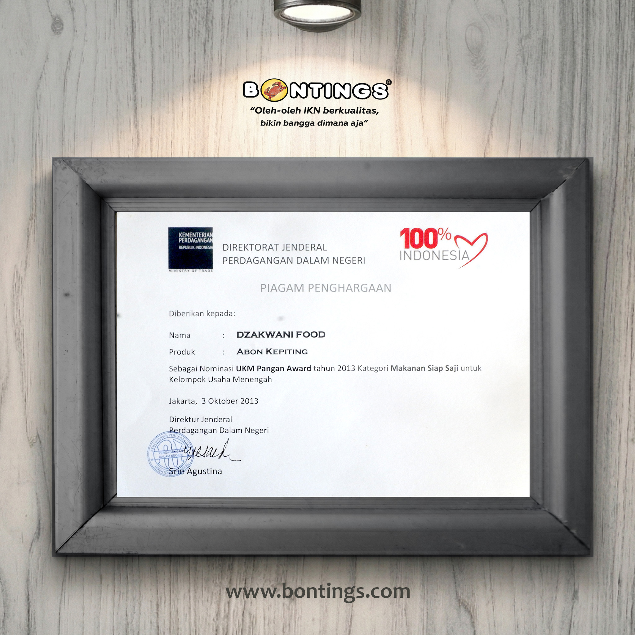 Nominasi UMKM Award 2013