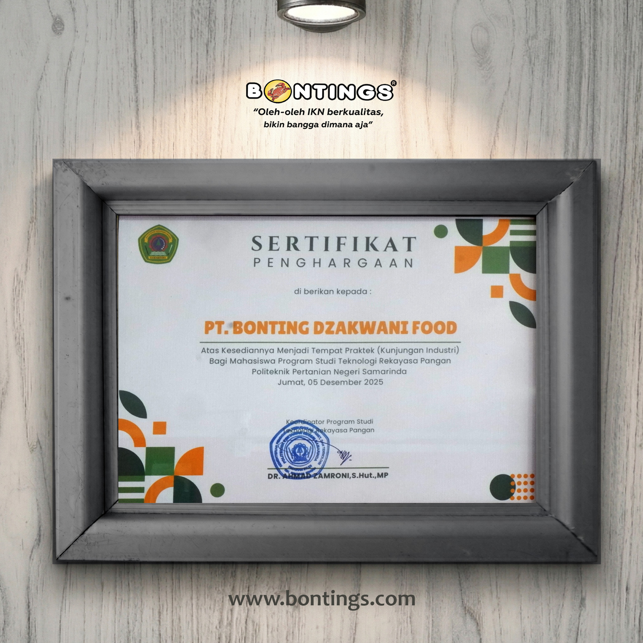 Kunjungan Bontings Poltek Samarinda 2025